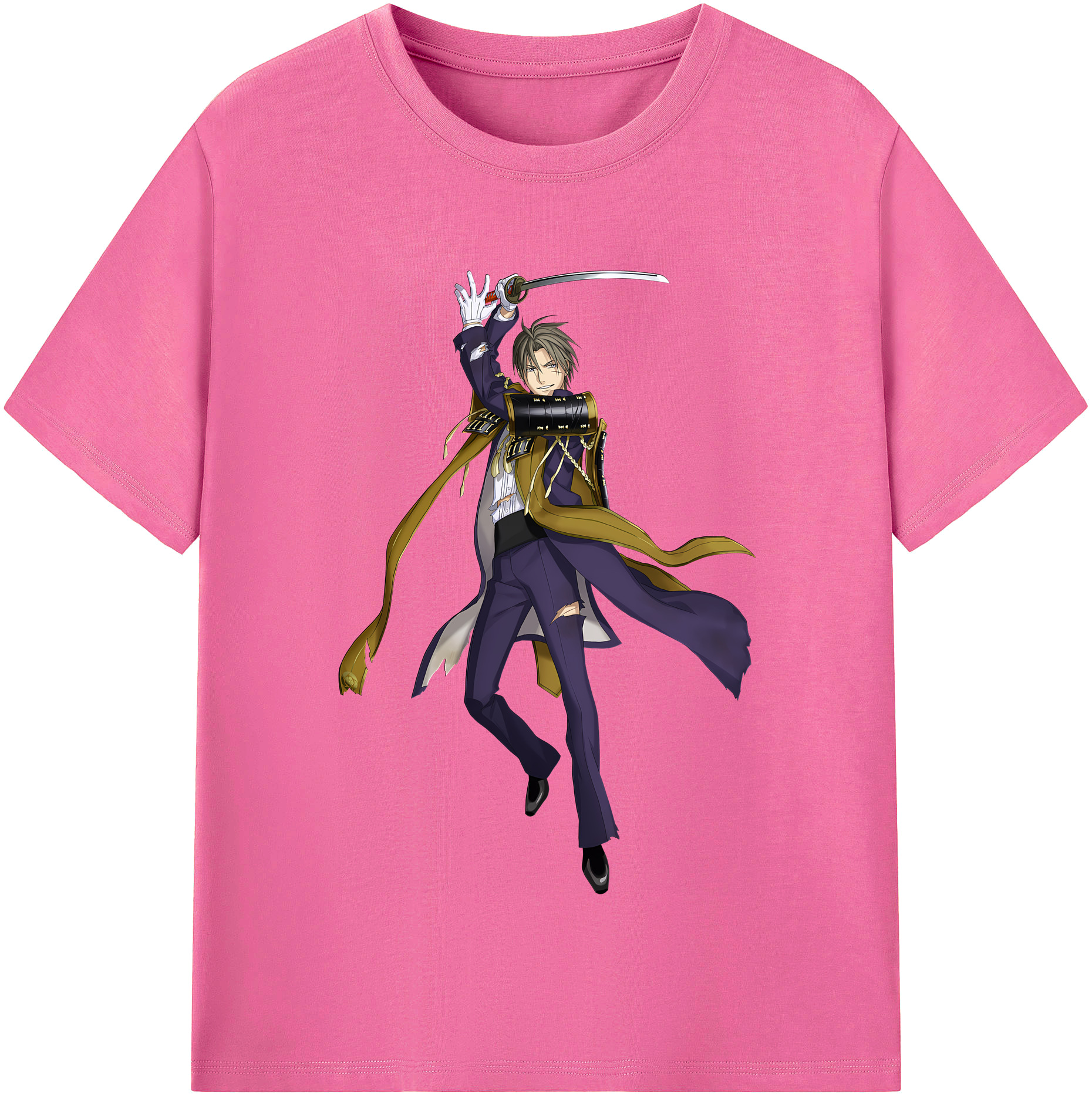 （画像用） 刀剣乱舞 Touken Ranbu レディースカジュアルプリントTシャツ（綿100％）